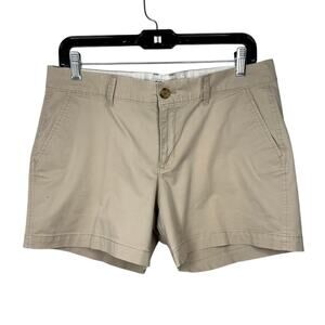 Old Navy Tan Cotton Blend Shorts Women's 8